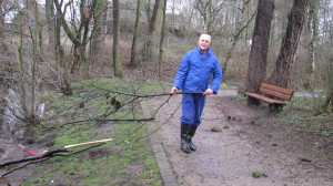 Teichreinigung "Quälingsteich" - Gladbeck putzt "2015"