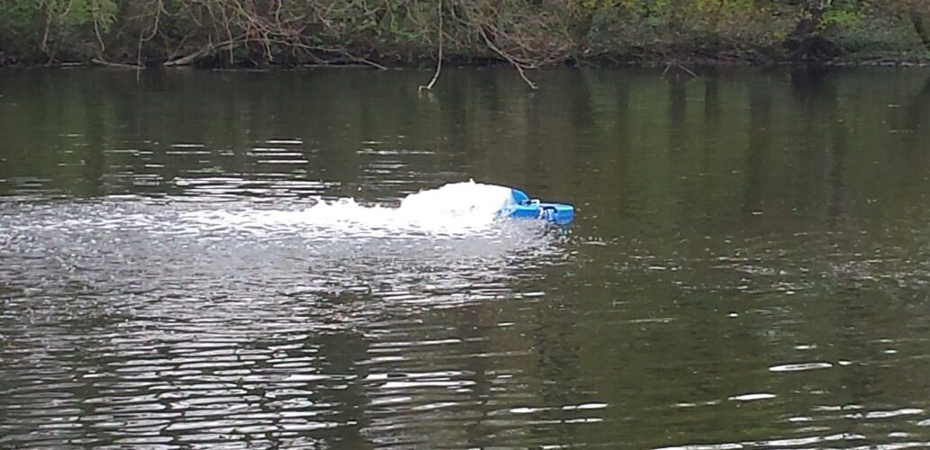 Das Wasser soll besser mit Sauerstoff angereichert werden